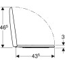 Комплект GEBERIT DUOFIX UP100 458.125.21.1 с подвесным унитазом RENOVA 203050000 с сиденьем микролифт 573025000 458.125.21.115