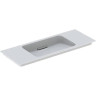 Встраиваемая раковина GEBERIT ONE 500.396.01.1 105 см заслонка глянцевый хром